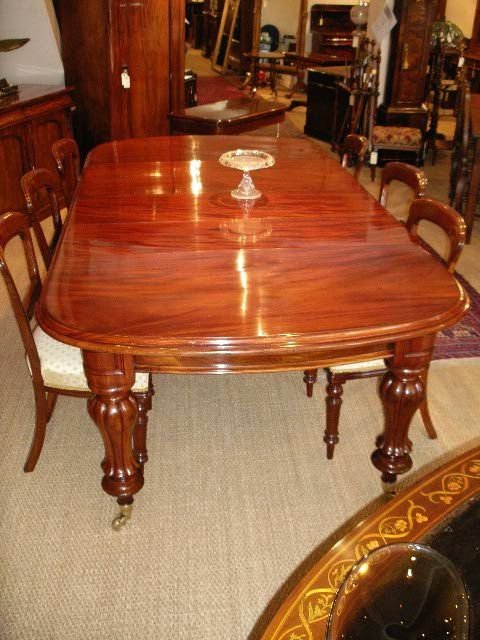 Victorian 3 Leaf Dining Table